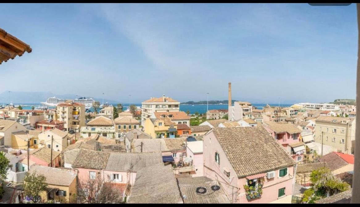 Makis Sea-View Apartment-Corfu Port Mantouki Экстерьер фото