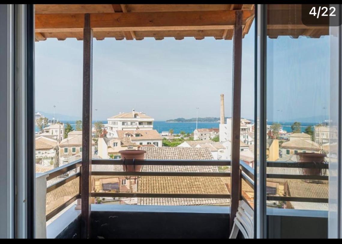 Makis Sea-View Apartment-Corfu Port Mantouki Экстерьер фото