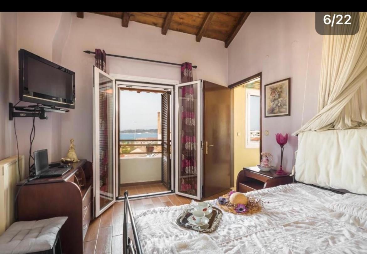 Makis Sea-View Apartment-Corfu Port Mantouki Экстерьер фото